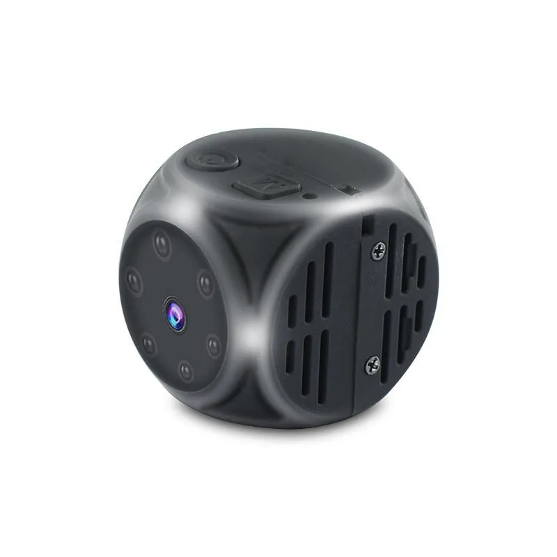 Mini 1080P Action Camera: 140° FOV Built-in Battery, Timestamp, Motion Capture