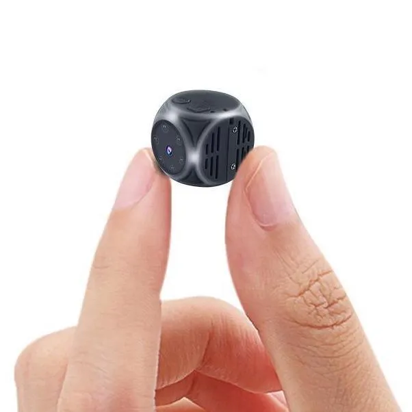 Mini 1080P Action Camera: 140° FOV Built-in Battery, Timestamp, Motion Capture