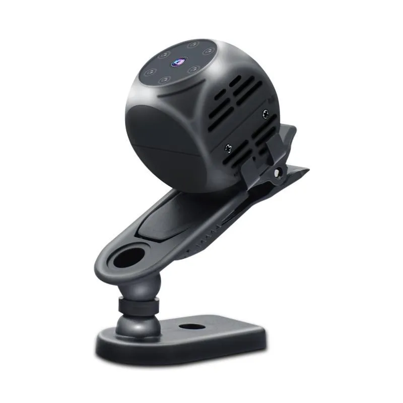 Mini 1080P Action Camera: 140° FOV Built-in Battery, Timestamp, Motion Capture