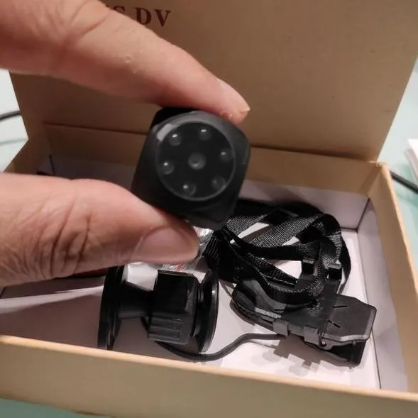 Mini 1080P Action Camera: 140° FOV Built-in Battery, Timestamp, Motion Capture