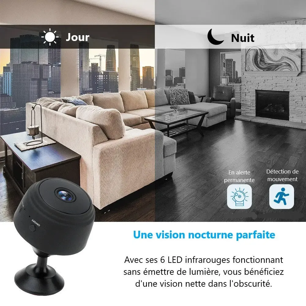 Mini caméra magnétique voiture/domicile