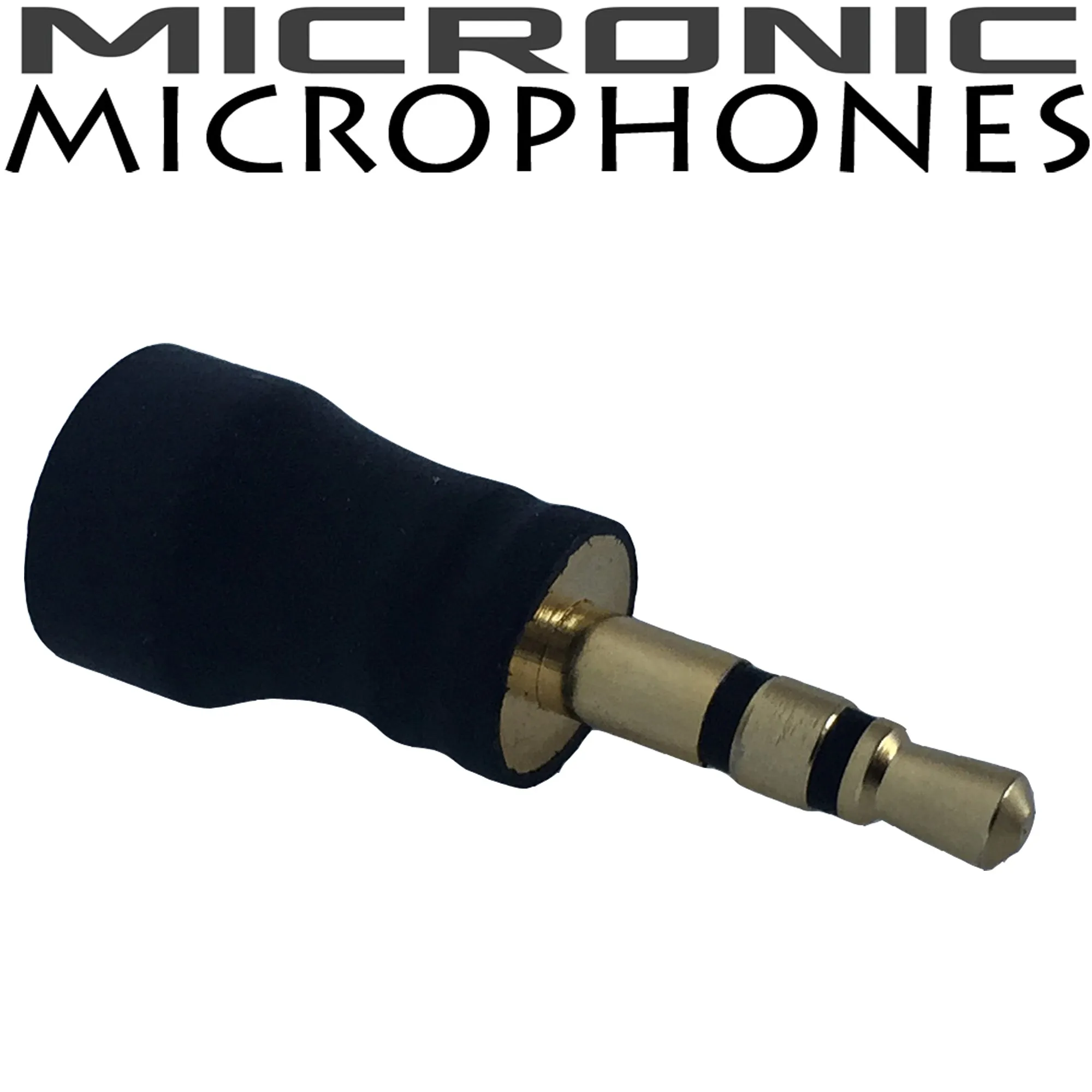 Miniature 3.5mm TRS True Stereo Wired Microphone for PC, Laptop and Digital Voice Recorder
