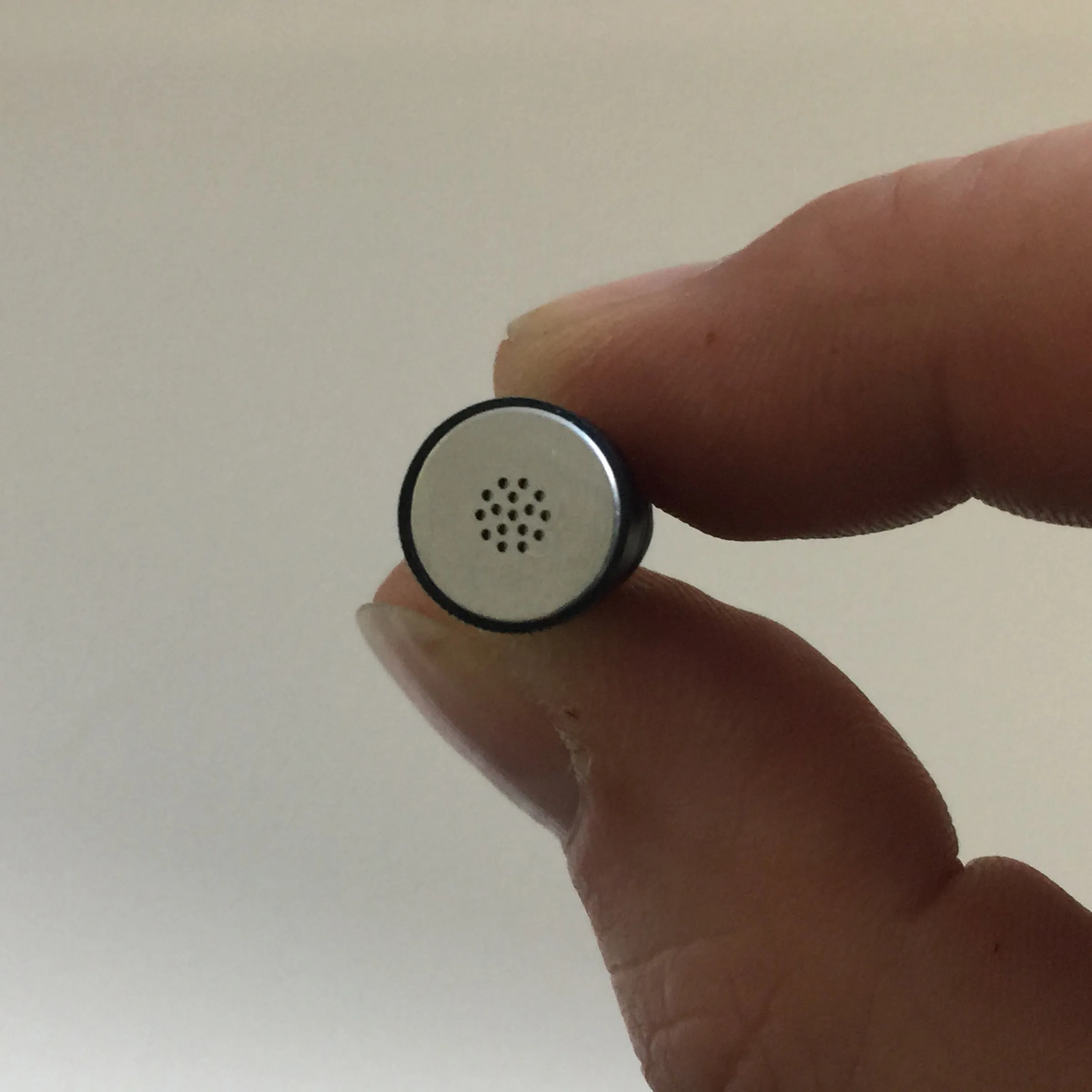 Miniature 3.5mm TRS True Stereo Wired Microphone for PC, Laptop and Digital Voice Recorder