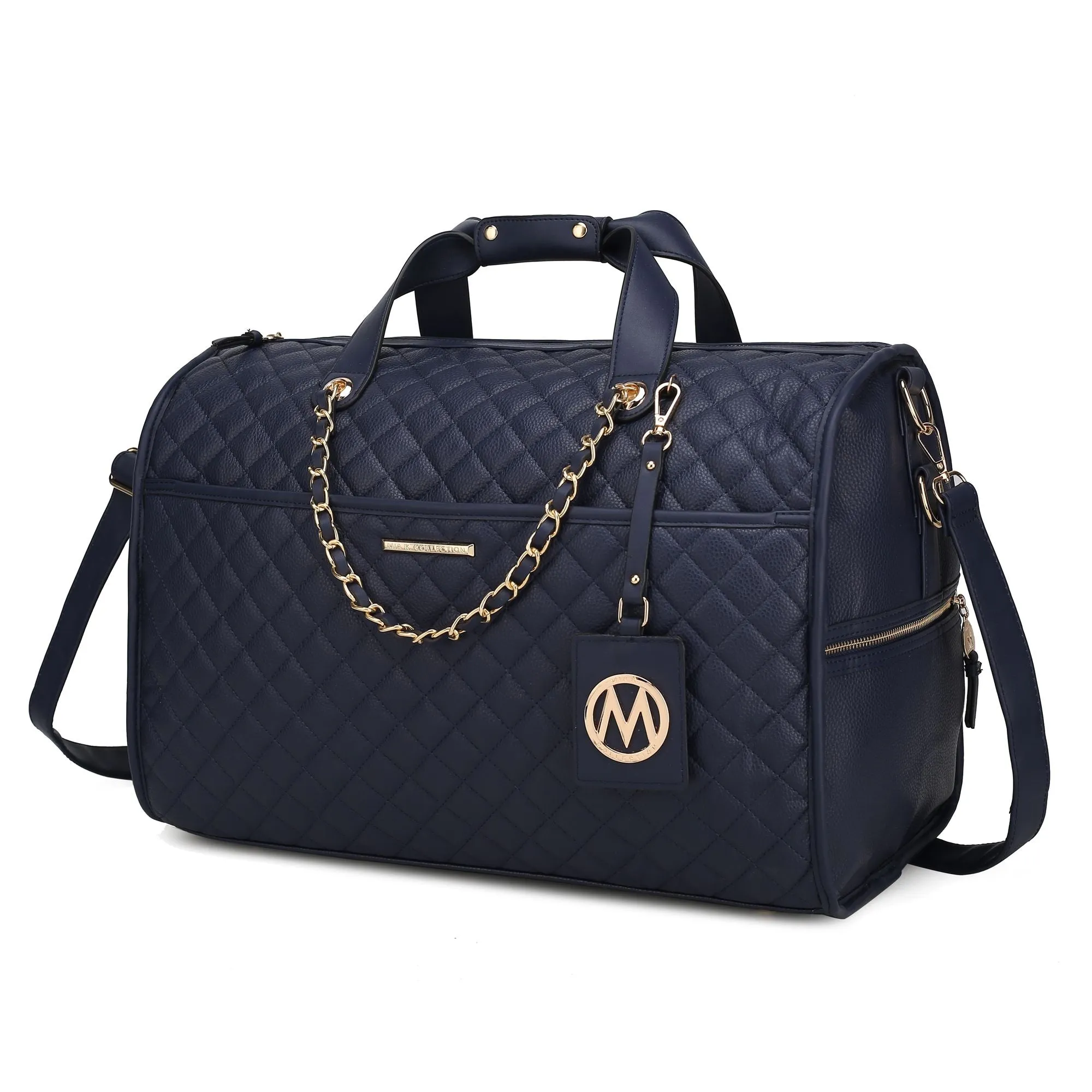 MKF Collection Lexie Vegan Leather Women Duffle by Mia K **FREE SHIPPING**