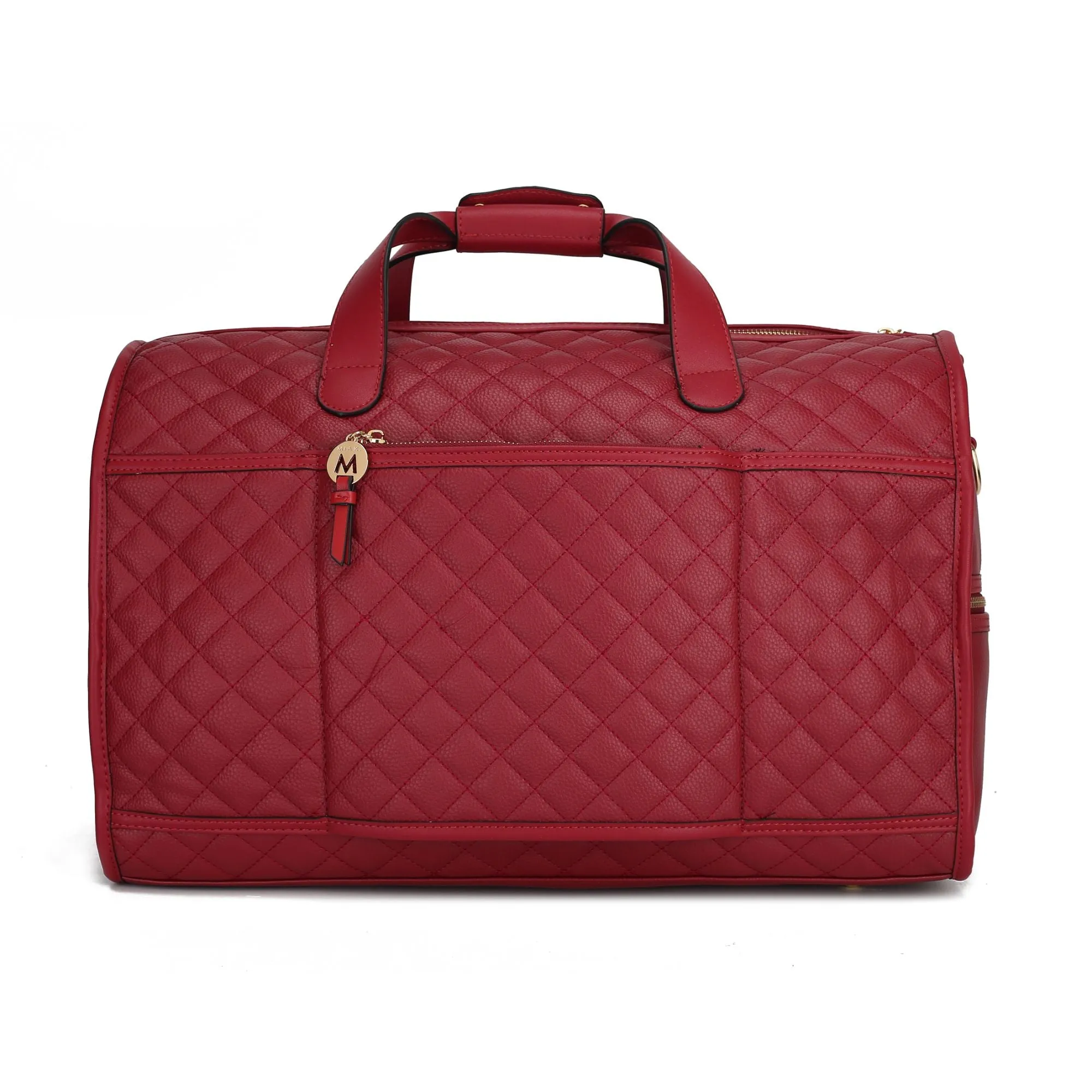MKF Collection Lexie Vegan Leather Women Duffle by Mia K **FREE SHIPPING**