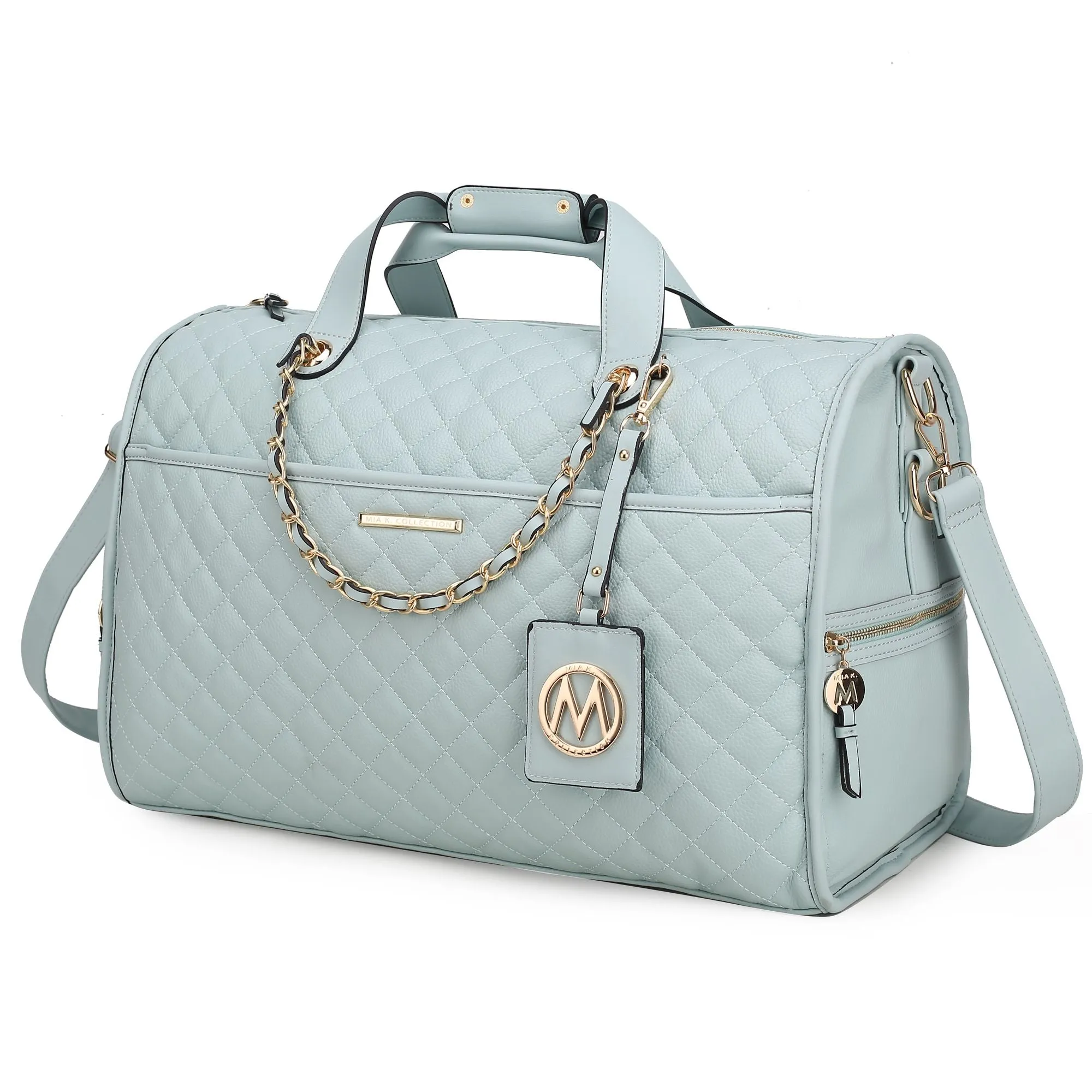 MKF Collection Lexie Vegan Leather Women Duffle by Mia K **FREE SHIPPING**