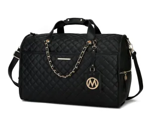 MKF Collection Lexie Vegan Leather Women Duffle by Mia K **FREE SHIPPING**