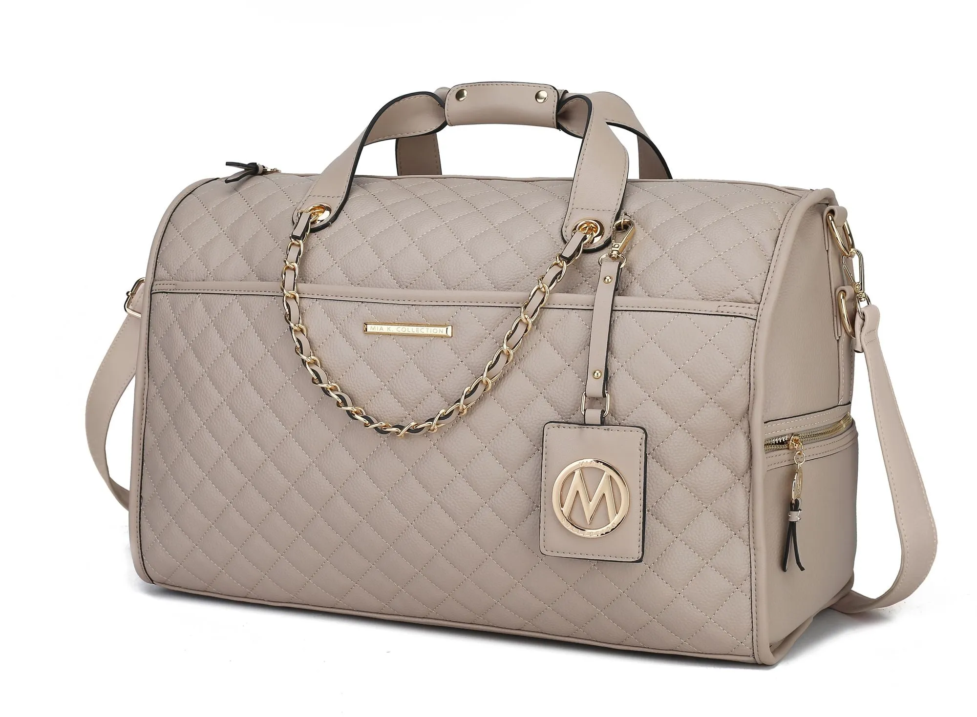 MKF Collection Lexie Vegan Leather Women Duffle by Mia K **FREE SHIPPING**