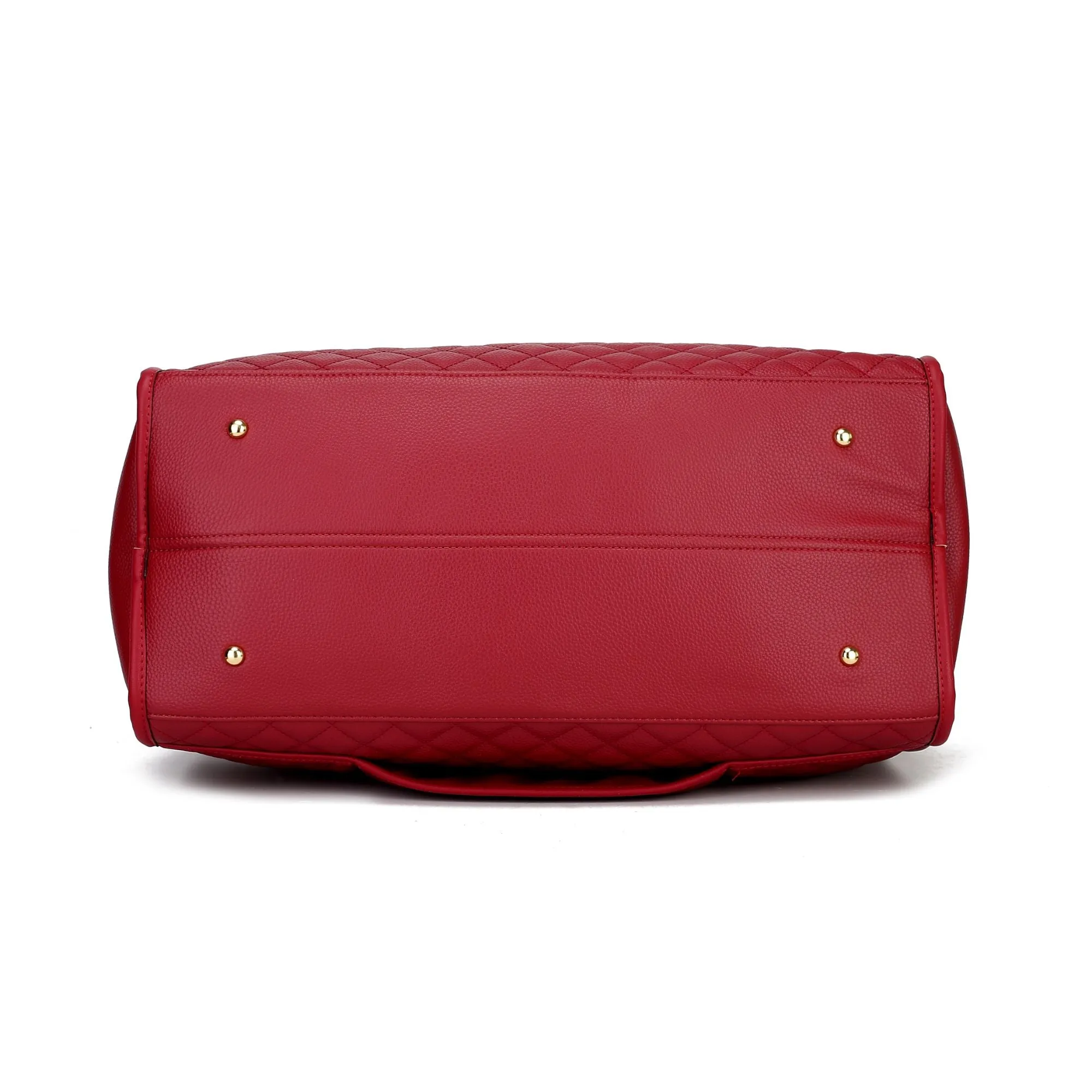 MKF Collection Lexie Vegan Leather Women Duffle by Mia K **FREE SHIPPING**