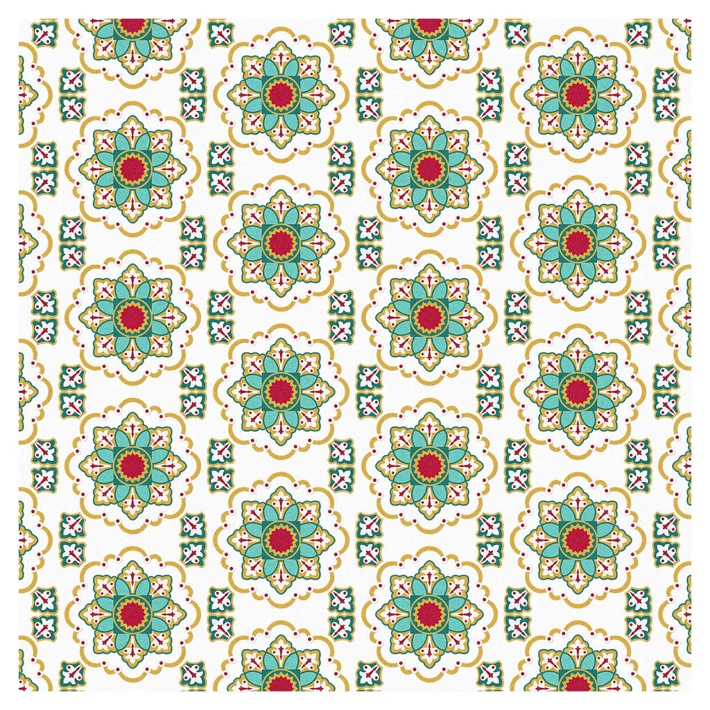 Moroccan Mosaic Heat Transfer Vinyl Sheet