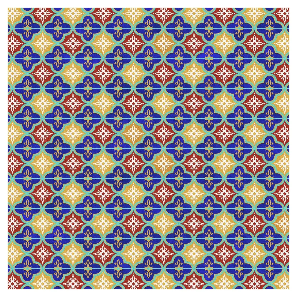 Moroccan Mosaic Heat Transfer Vinyl Sheet