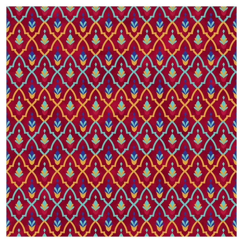 Moroccan Mosaic Heat Transfer Vinyl Sheet