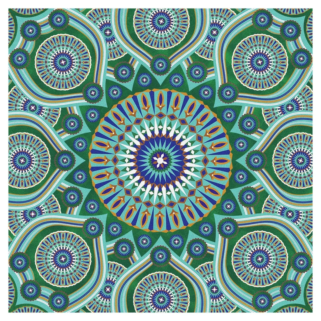 Moroccan Mosaic Heat Transfer Vinyl Sheet