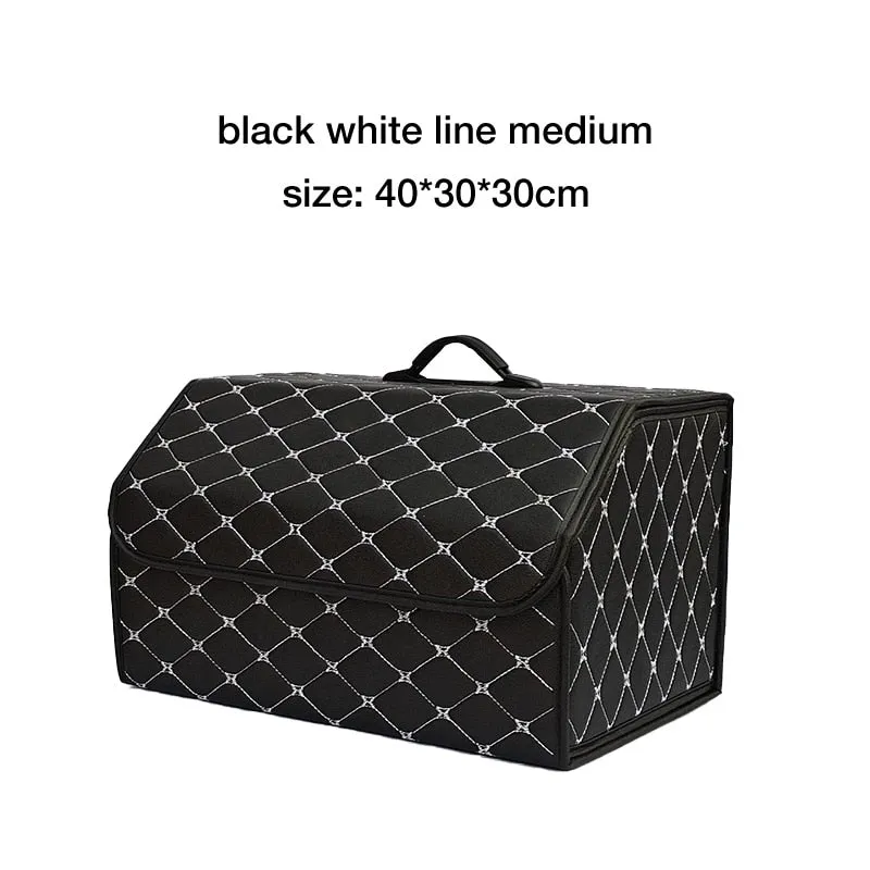 Multipurpose Collapsible Car Trunk Storage Organizer