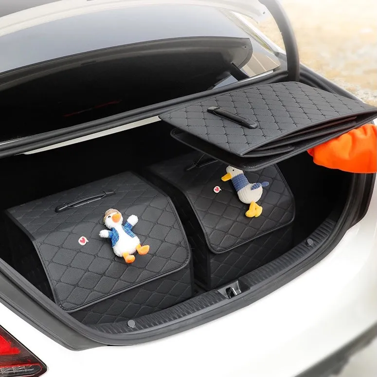 Multipurpose Collapsible Car Trunk Storage Organizer