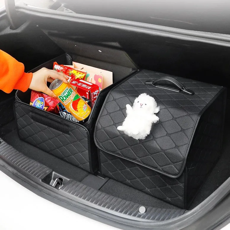 Multipurpose Collapsible Car Trunk Storage Organizer