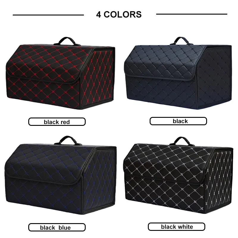 Multipurpose Collapsible Car Trunk Storage Organizer