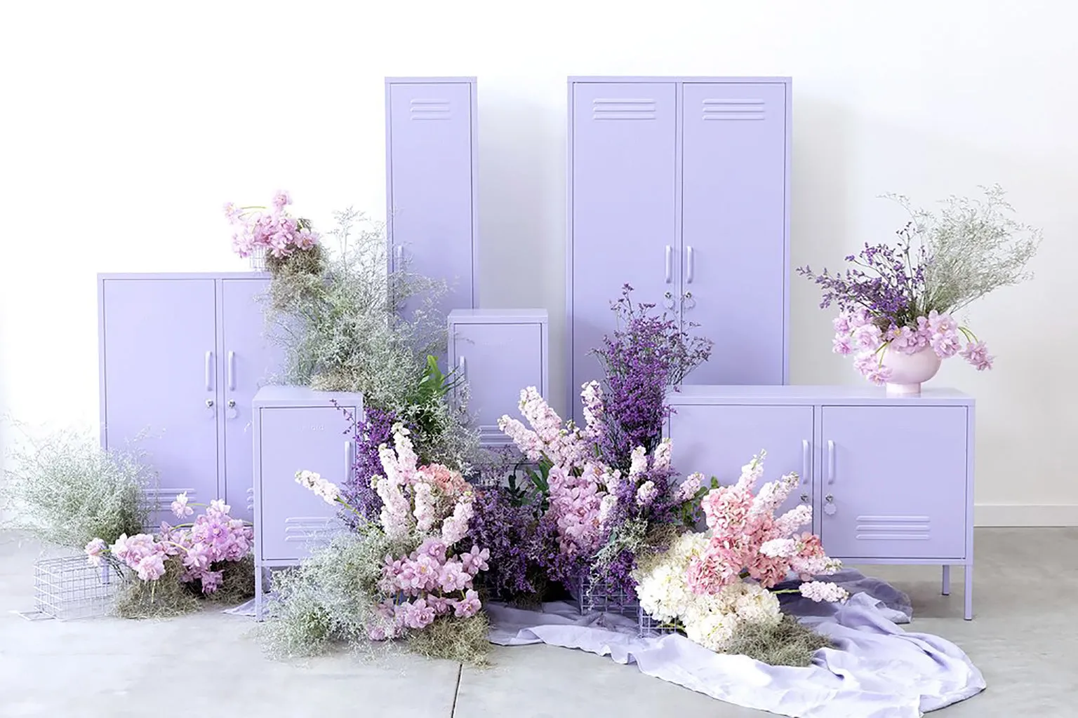 Mustard Made Skinny Locker - Lilac