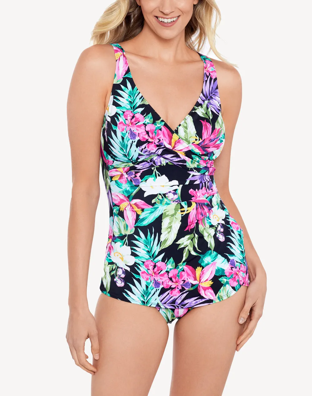 Mystic Tropic Crossover Sarong One Piece
