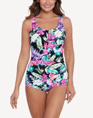 Mystic Tropic Mastectomy Girl Leg One Piece