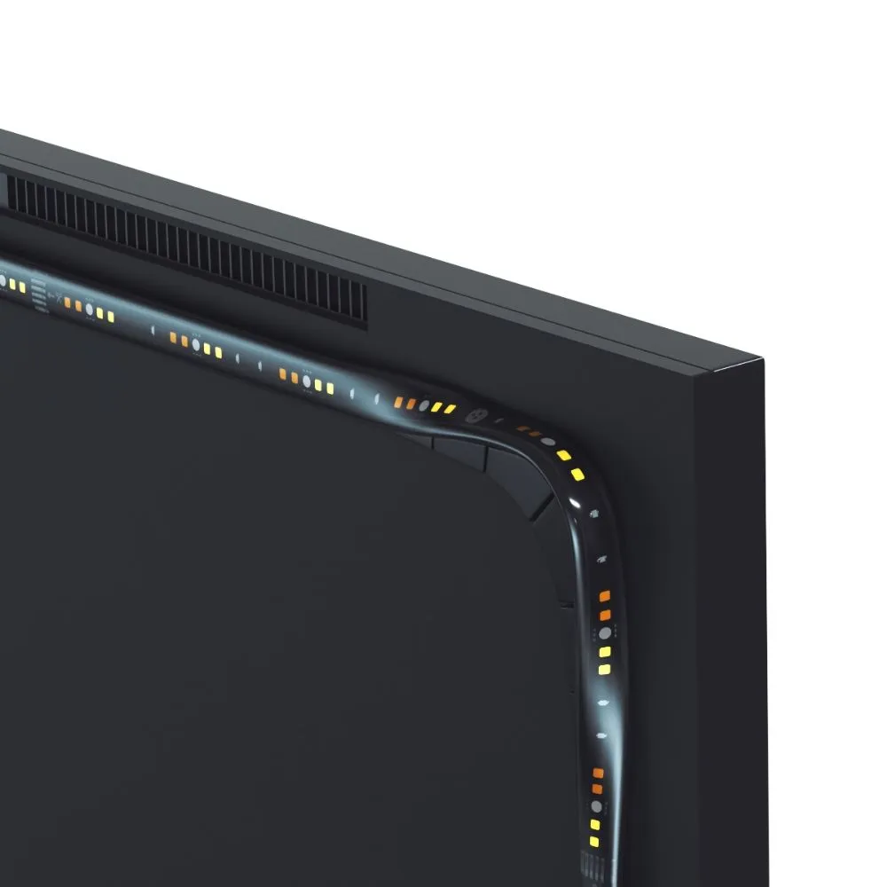 Nanoleaf 4D Screen Mirror   Lightstrip Kit (TVs & Monitors Up to 65″) - 4 metres