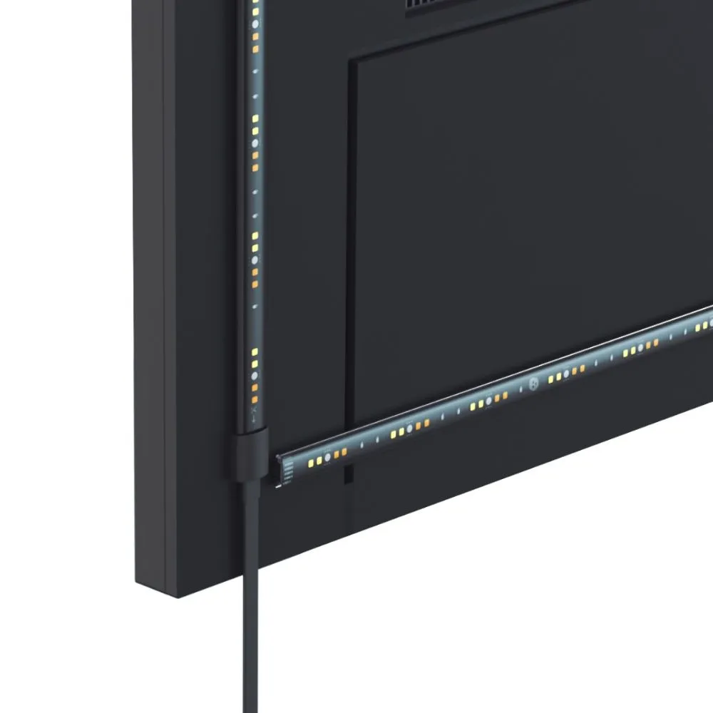 Nanoleaf 4D Screen Mirror   Lightstrip Kit (TVs & Monitors Up to 65″) - 4 metres