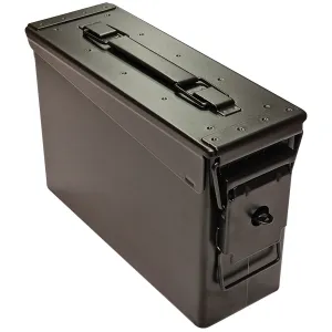 NATO M19A1 30 Cal Steel Ammo Box Black - New