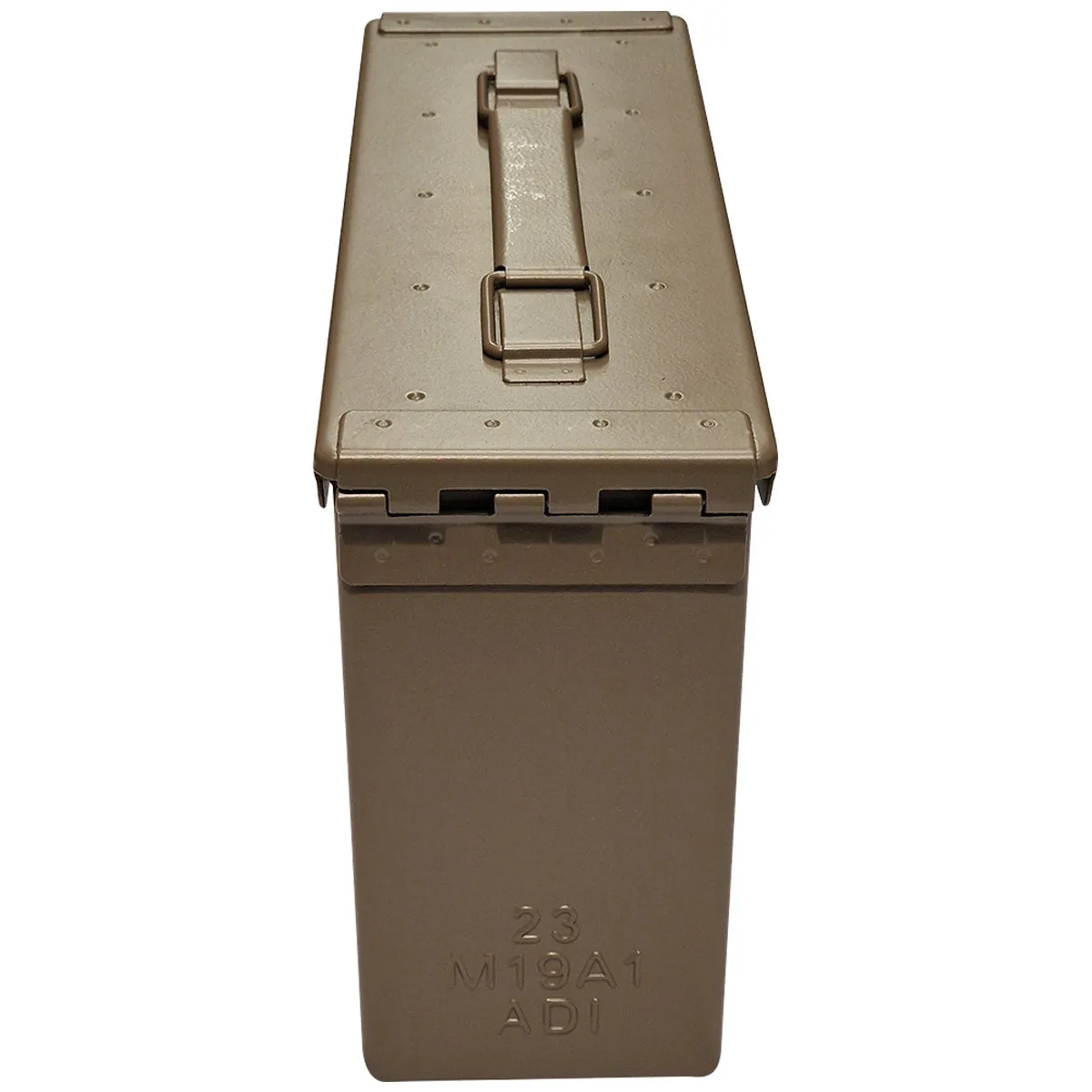 NATO M19A1 30 Cal Steel Ammo Box Desert Tan - New