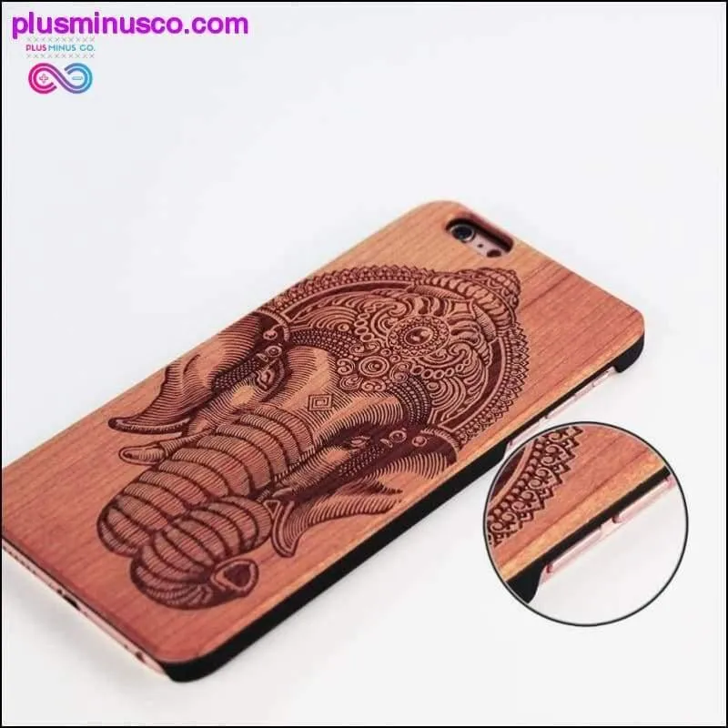 Natural Wood iPhone Case for 5, 5s, SE, 6, 6s, 6plus, 6splus