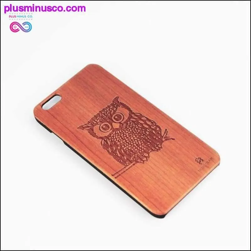 Natural Wood iPhone Case for 5, 5s, SE, 6, 6s, 6plus, 6splus