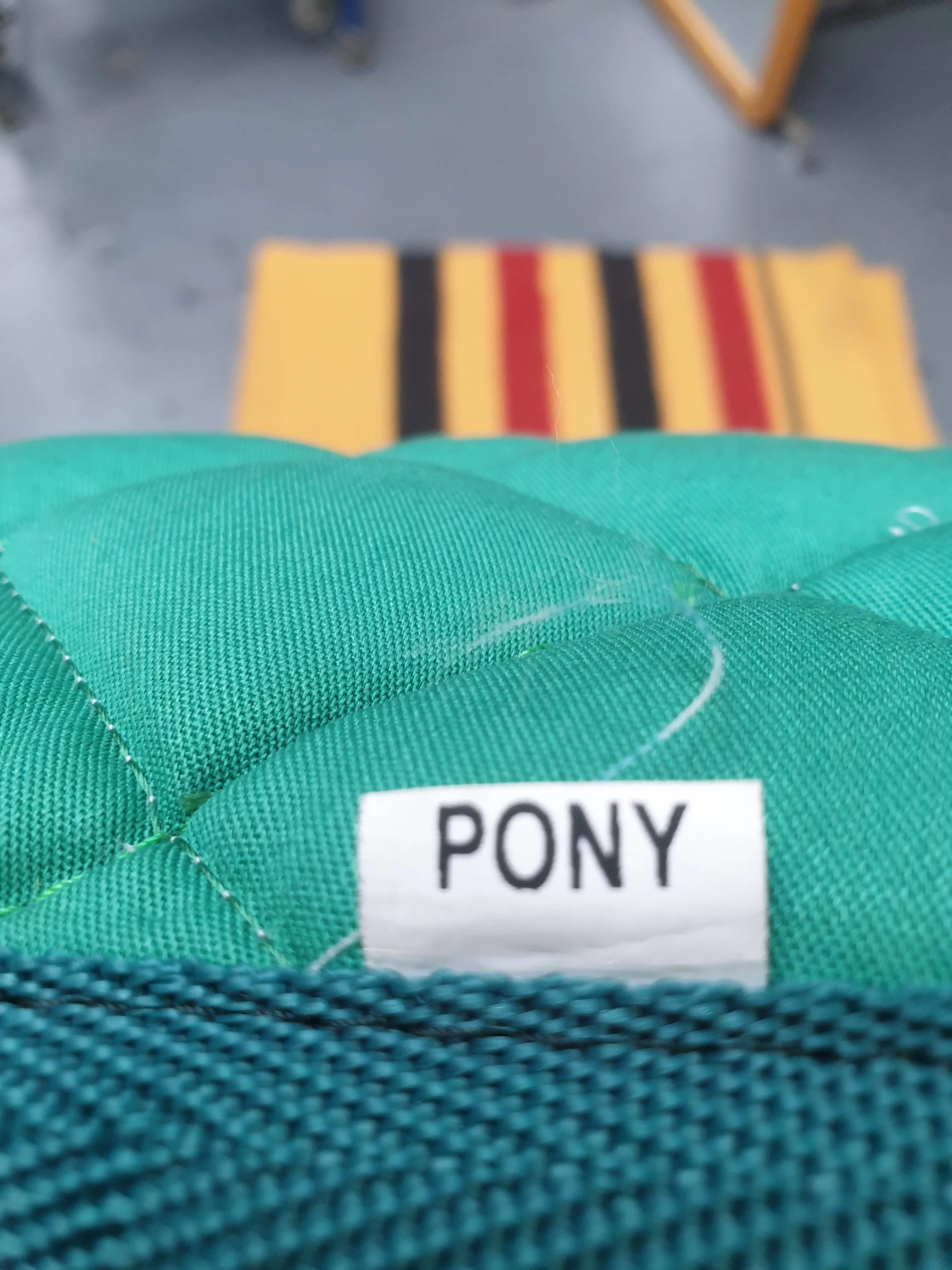 New equipride green pony size saddle pad FREE POSTAGE ✅