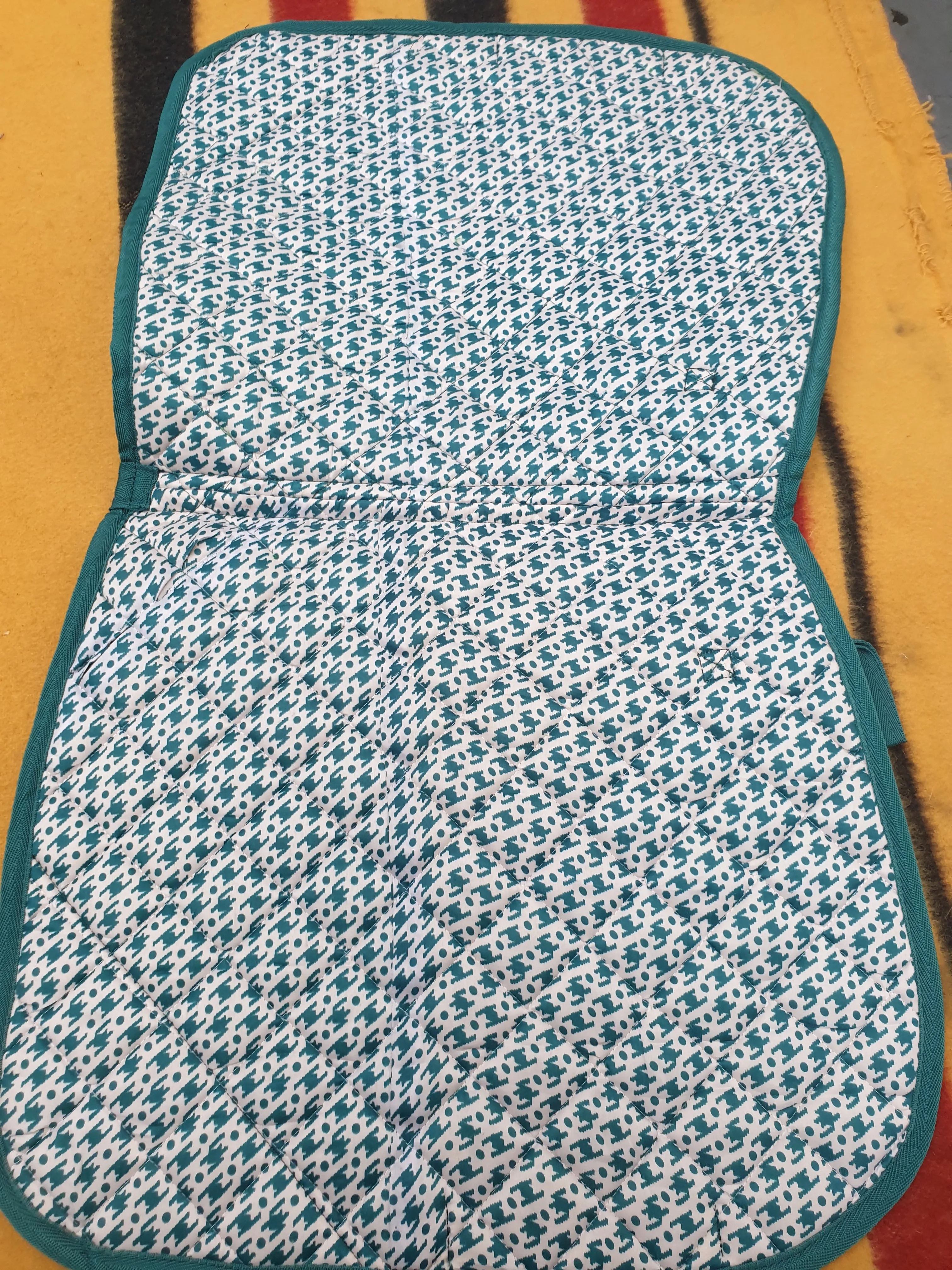New equipride green pony size saddle pad FREE POSTAGE ✅