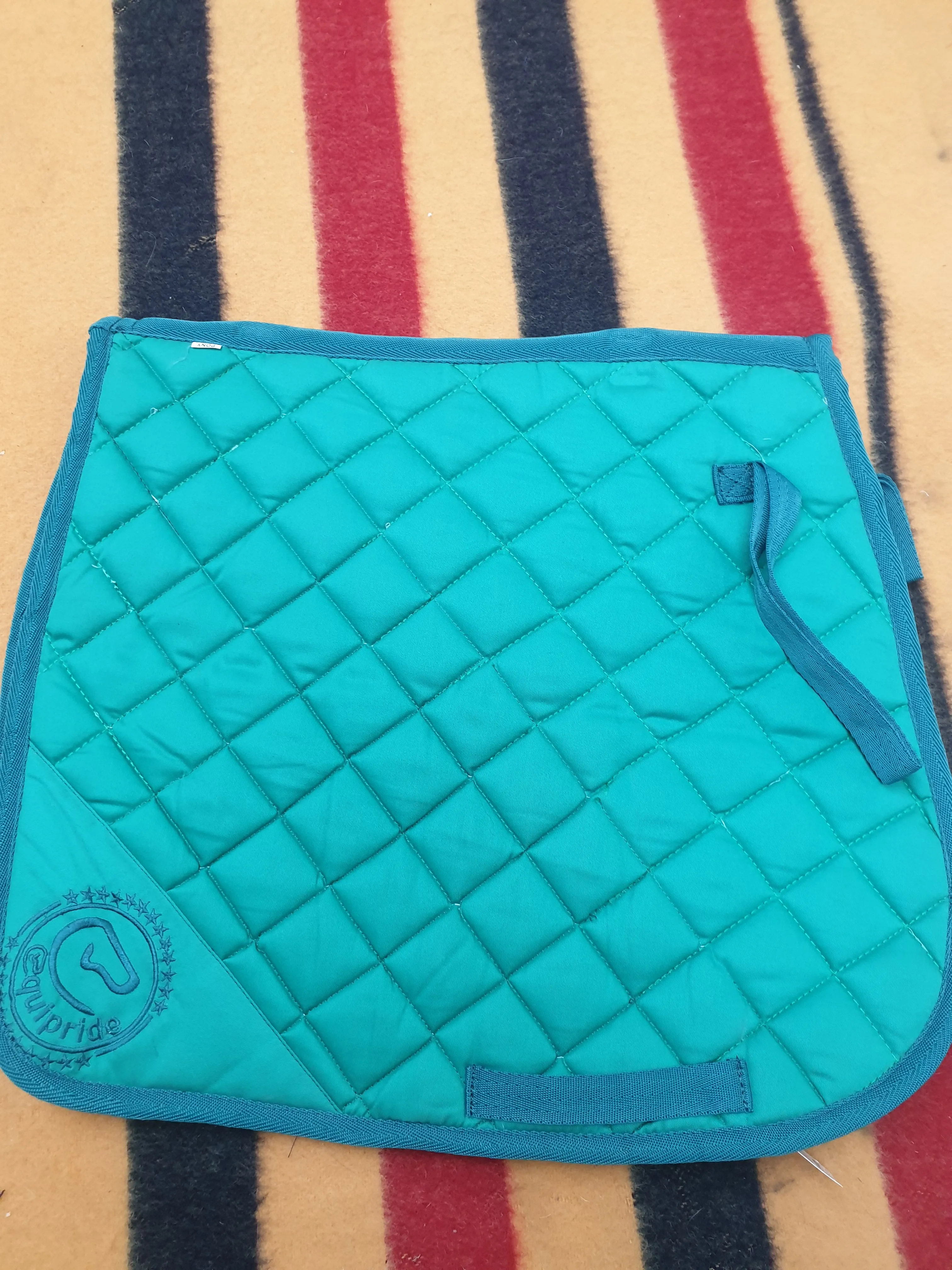 New equipride green pony size saddle pad FREE POSTAGE ✅