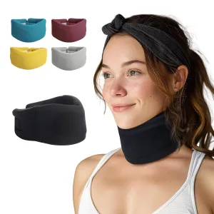 NEW K LUDWIG KATRIN Neck Brace for Neck Pain & Support, Adjustable Neck Support, Soft Cervical Collar for Vertebrae Stable, Neck Brace for Snoring (Black M）