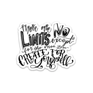 No Limits Sticker