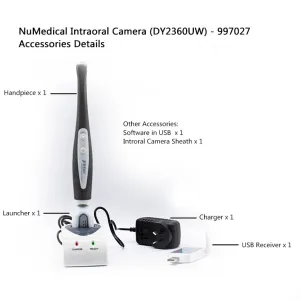 NuMedical Intraoral Camera DY2360UW, 997027, 12 Month Warranty