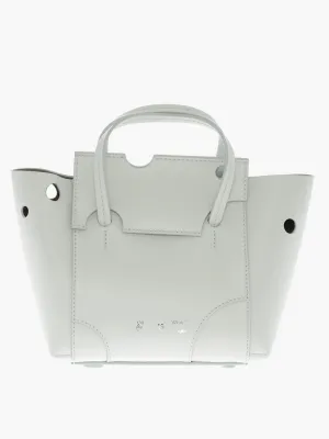 OFF-WHITE BURROW TOTE 25 GREY/BLUE