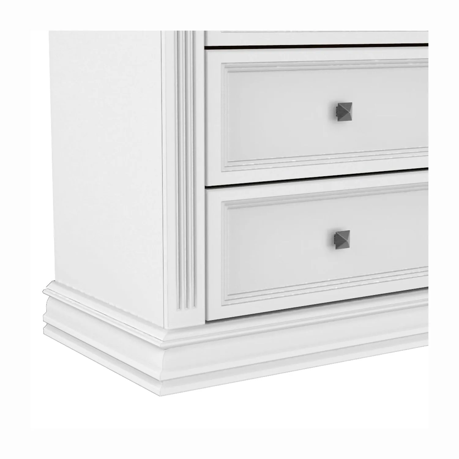 Office drawer 6 Double - Verona- White