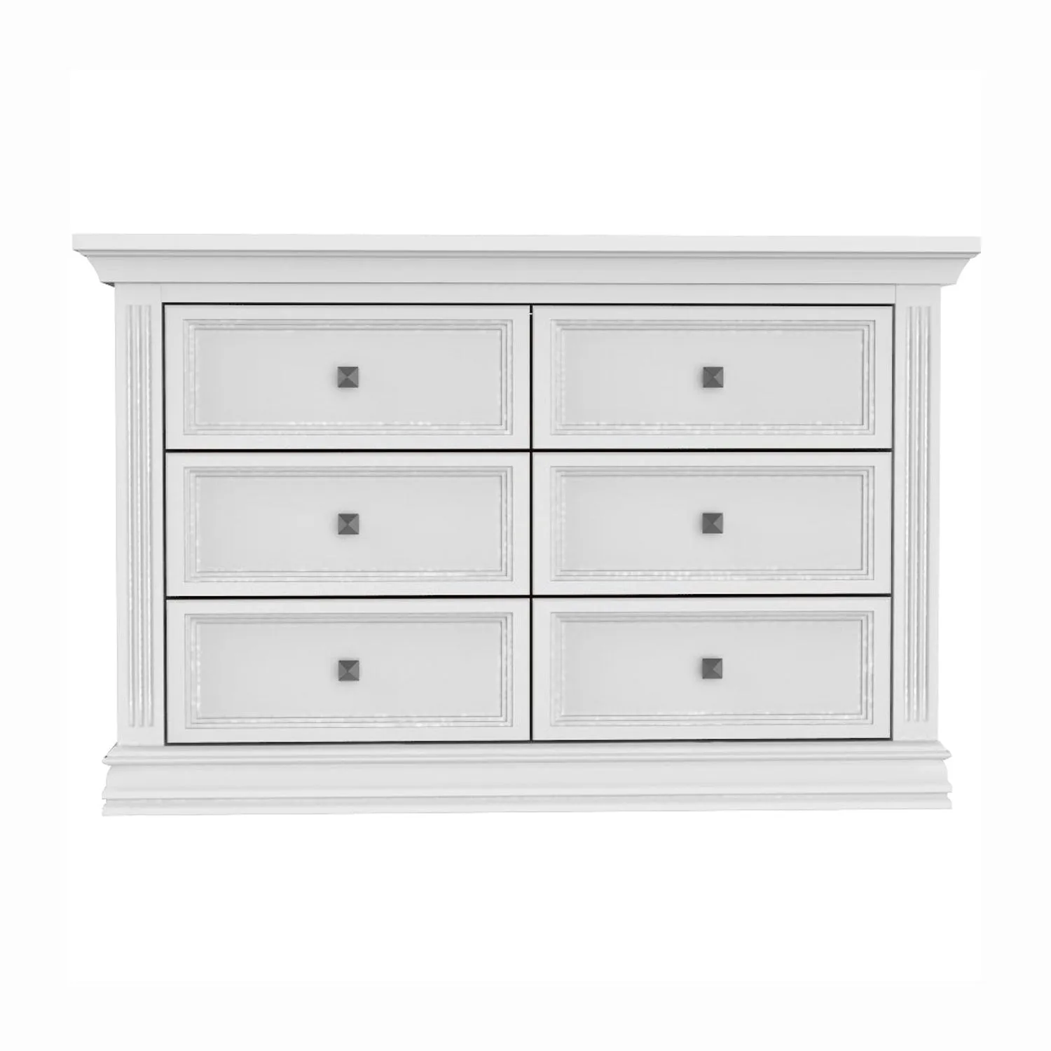 Office drawer 6 Double - Verona- White