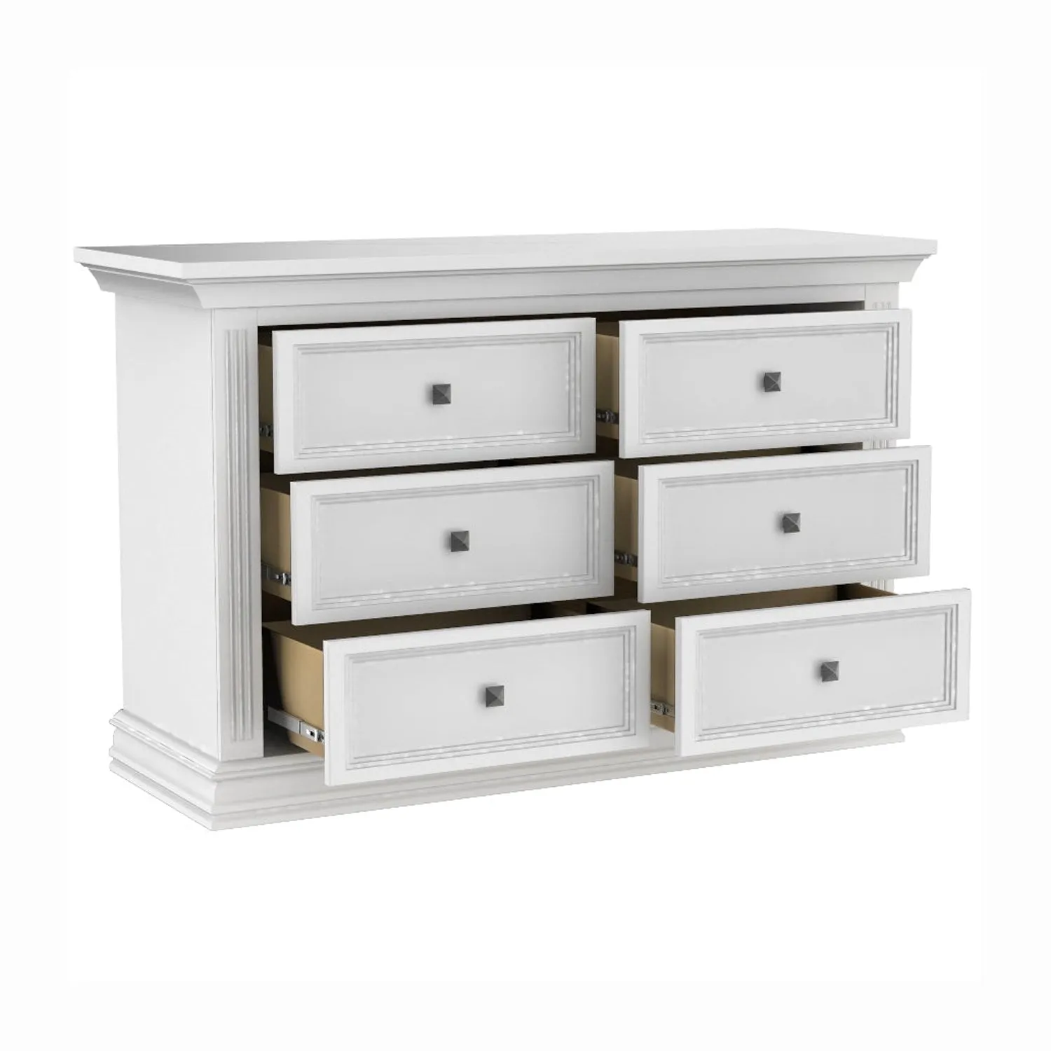 Office drawer 6 Double - Verona- White