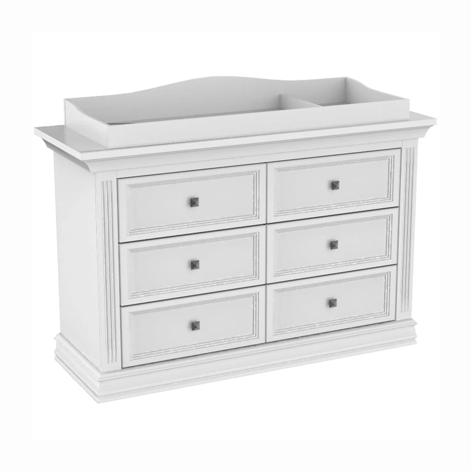 Office drawer 6 Double - Verona- White