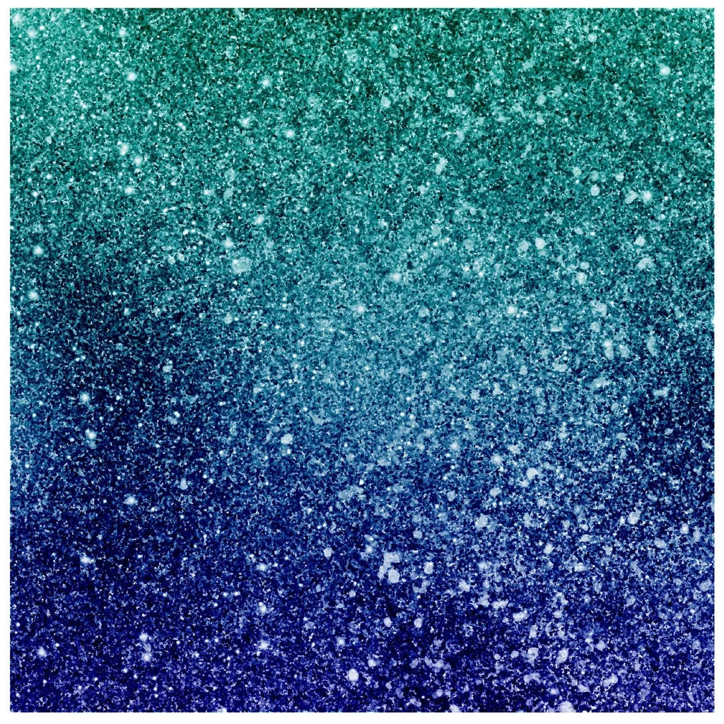 Ombre Faux Glitter Heat Transfer Heat Transfer Vinyl Sheet
