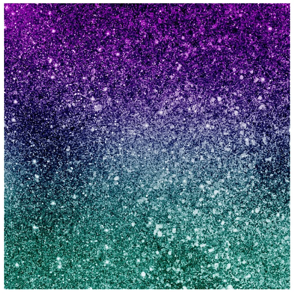 Ombre Faux Glitter Heat Transfer Heat Transfer Vinyl Sheet