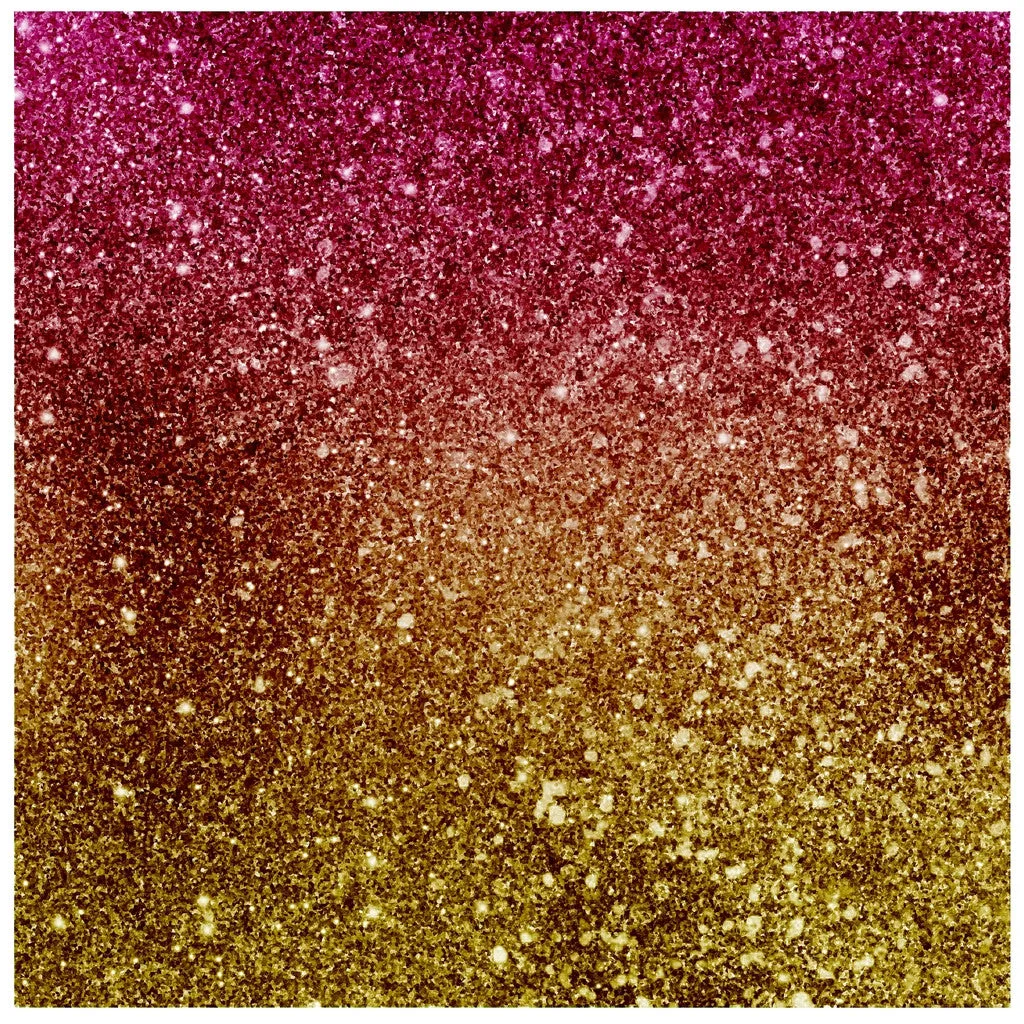 Ombre Faux Glitter Heat Transfer Heat Transfer Vinyl Sheet