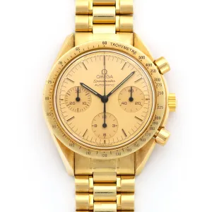 Omega Yellow Gold Speedmaster Watch, ref. 3551.20