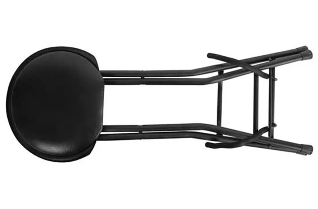 On Stage Guitarist Stool with Footrest and Guitar Stand