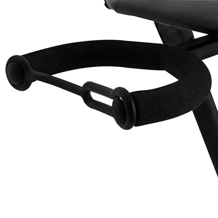 On Stage Guitarist Stool with Footrest and Guitar Stand