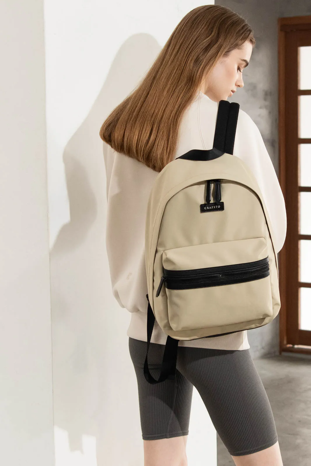 “Onibegie” x Mushroom Leather Backpack