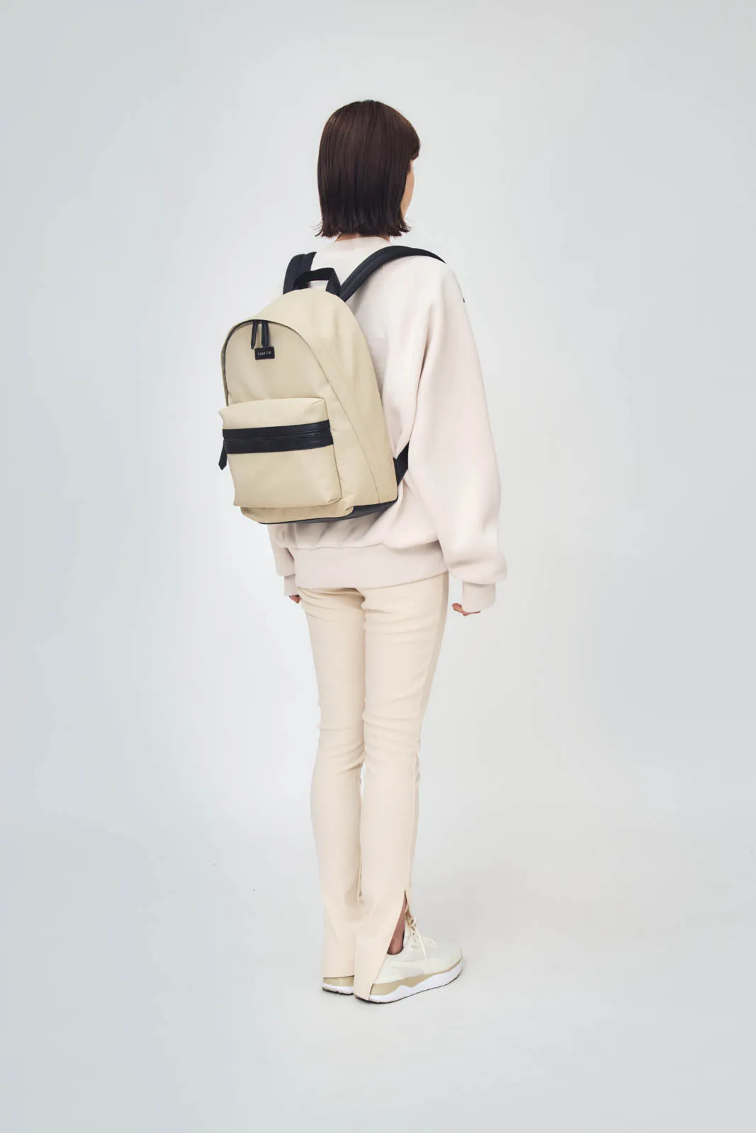 “Onibegie” x Mushroom Leather Backpack