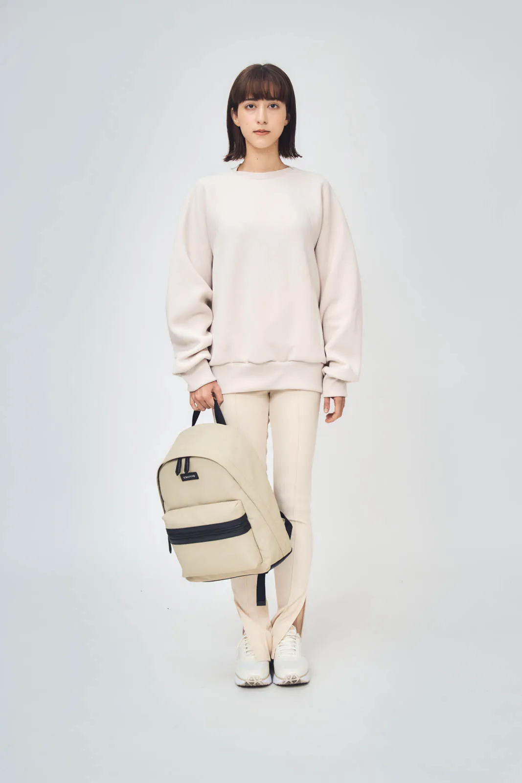 “Onibegie” x Mushroom Leather Backpack